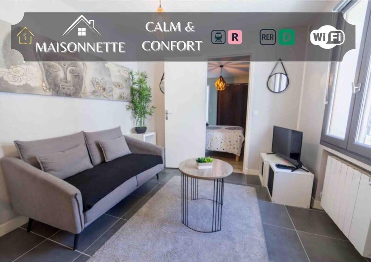 Ferienwohnung Sejour A Melun La Maisonnette Melunaise Exterior foto